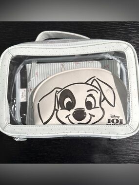 Disney 101 Dalmatians X Primark 3 Piece Toiletry Makeup Travel Bag Set NEW
